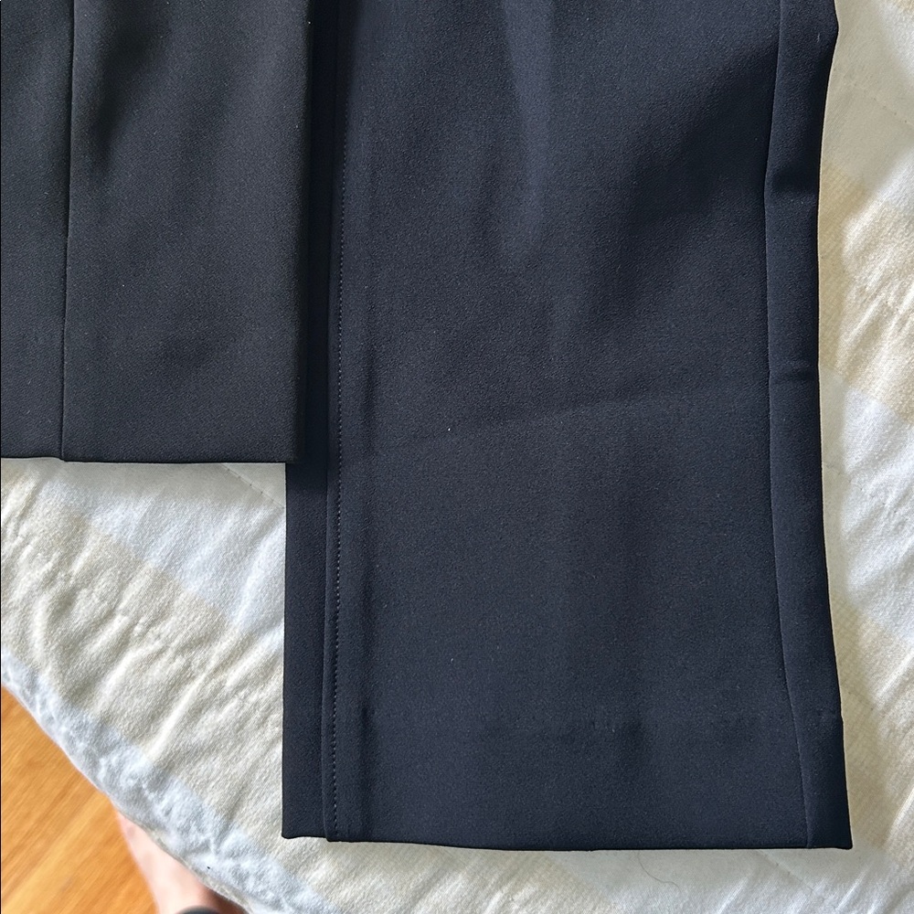 Veronica Beard Zip Back Scuba Pant BLUE size 6 - Picture 7 of 9